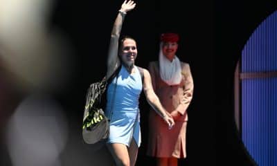 La estadounidense Madison Keys inició la defensa del título que ganó el pasado año con una remontada ante la ucrraniana Oleksandra Oliynykova
EFE/EPA/LUKAS COCH AUSTRALIA AND NEW ZEALAND OUT