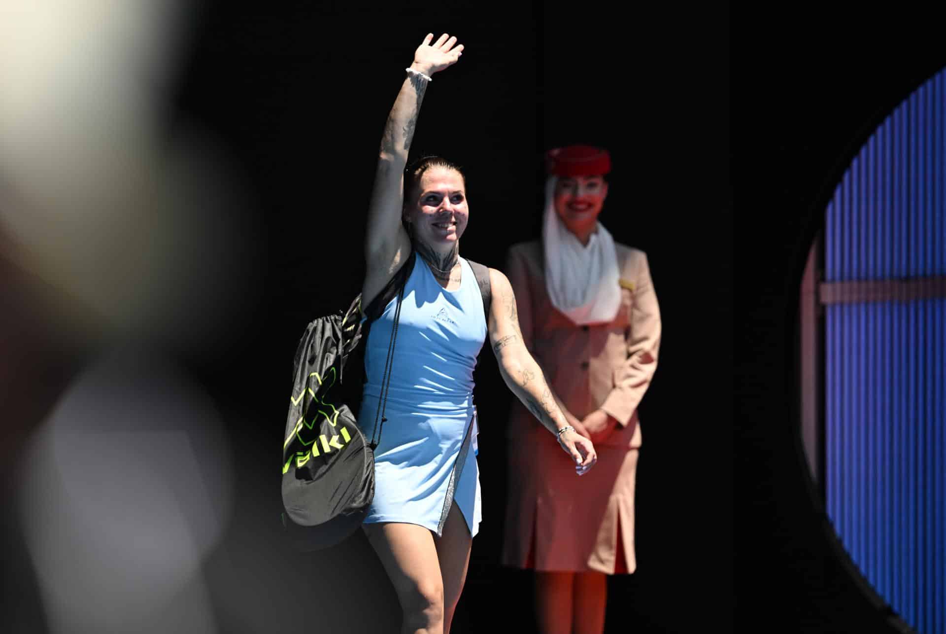 La estadounidense Madison Keys inició la defensa del título que ganó el pasado año con una remontada ante la ucrraniana Oleksandra Oliynykova
EFE/EPA/LUKAS COCH AUSTRALIA AND NEW ZEALAND OUT