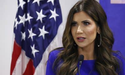 Fotograf{ia de archivo donde aparece la secretaria de Seguridad Nacional de Estados Unidos, Kristi Noem. EFE/ Elvis González