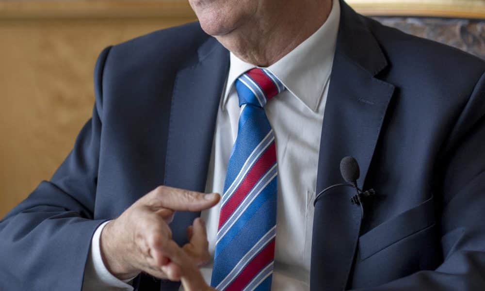 El canciller de Cuba, Bruno Rodríguez Parrilla, habla en una entrevista con EFE. Imagen de archivo. EFE/ Ángel Colmenares