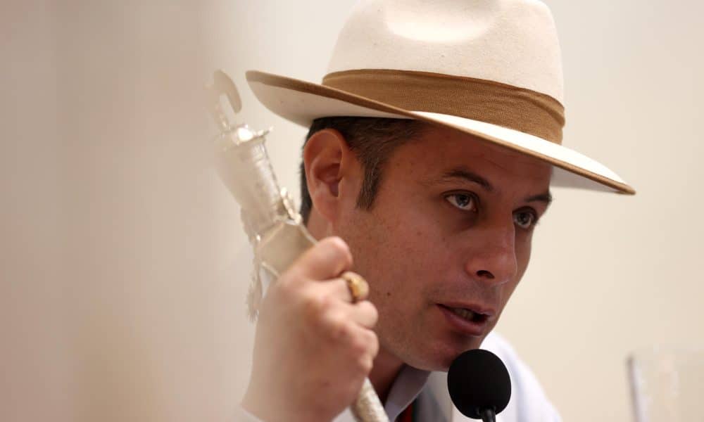 El vicepresidente de Bolivia, Edmand Lara, en una fotografía de archivo. EFE/Luis Gandarillas