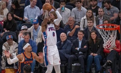 Foto de archivo del base de Philadelphia 76ers Paul George. EFE/ Angel Colmenares