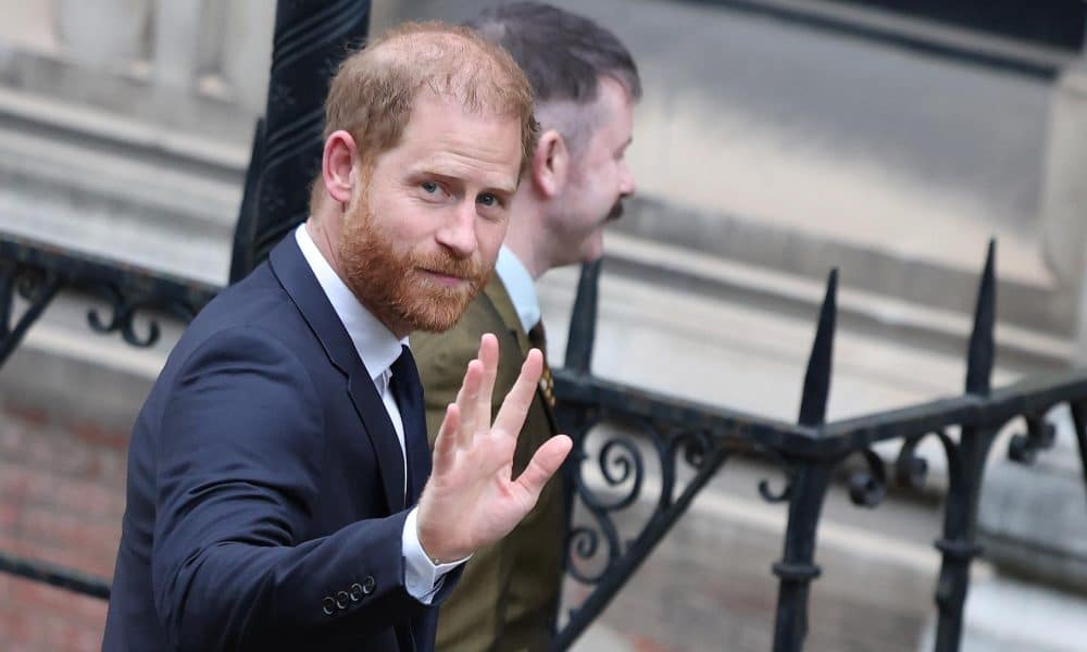 El príncipe Enrique, a su llegada al tribunal de Londres, este 19 de enero. EFE/EPA/NEIL HALL