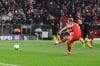 El jugador del Bayern Harry Kane logra un gol durante el partido de la UEFA Champions League que han jugado Bayern Munich y Union SG en Múnich, Alemania. EFE/EPA/RONALD WITTEK
