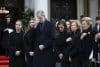 La Familia Real española en el funeral de Irene de Grecia. EFE/ Mariscal
