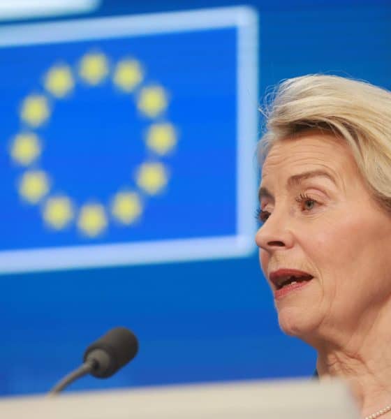 European Commission President Ursula von der Leyen. EFE/EPA/OLIVIER HOSLET/Archivo