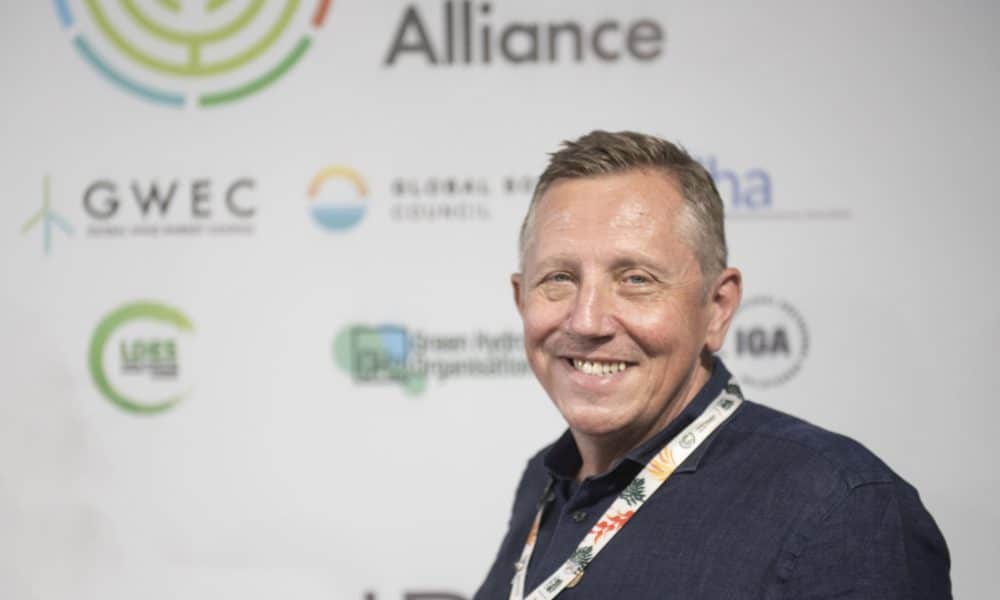 Ben Backwell, director ejecutivo del Global Wind Energy Council (GWEC) durante la COP30. Brasil y México son países que Ben Backwell, director ejecutivo del Global Wind Energy Council (GWEC), elogia por su desempeño y potencial en la energía eólica, un gran recurso en Latinoamérica que espera que sea aprovechado por todos, pese a las "barreras políticas" y los mensajes negativos" de la actual administración estadounidense. EFE/ GWEC/Ricardo Rapozo /SOLO USO EDITORIAL/SOLO DISPONIBLE PARA ILUSTRAR LA NOTICIA QUE ACOMPAÑA (CRÉDITO OBLIGATORIO)