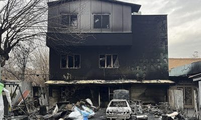 TEHERÁN, 11/01/2026.- Fotografía facilitada por la agencia iraní Tasnim, agencia de noticias progubernamental, que muestra los destrozos tras las protestas contra el gobierno en Teherán. EFE/ Tasnim **SOLO USO EDITORIAL/SOLO DISPONIBLE PARA ILUSTRAR LA NOTICIA QUE ACOMPAÑA (CRÉDITO OBLIGATORIO)***