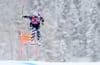 La estadounidense Lindsey Vonn, en un momento del descenso de Zauchensee (Austria). EFE/EPA/CHRISTIAN BRUNA
