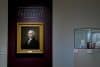 Fotografía que muestra el retrato del expresidente de Estados Unidos George Washington (1789-1797) hecho por el artista Gilbert Stuart (1755-1828), este jueves Nueva York (Estados Unidos). EFE/ Ángel Colmenares