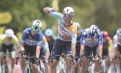 El británico Ethan Vernon, del NSN Cycling Team, gana la cuarta etapa del Tour Down Under. EFE/EPA/MATT TURNER EDITORIAL USE ONLY AUSTRALIA AND NEW ZEALAND OUT