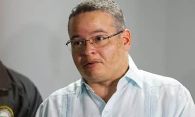 Imagen de archivo del secretario de Salud de Puerto Rico, Víctor Ramos, hablando durante una rueda de prensa en San Juan (Puerto Rico). EFE/Thais Llorca