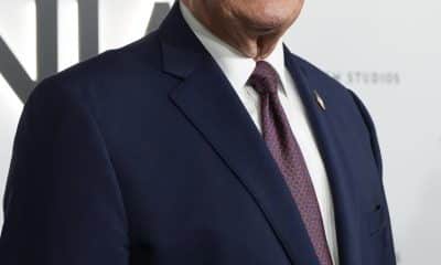 El presidente de Estados Unidos, Donald Trump, habla con EFE durante el lanzamiento de la película de su esposa, Melania Trump, este jueves, en el Kennedy Center de Washington (Estados Unidos). EFE/ Octavio Guzmán