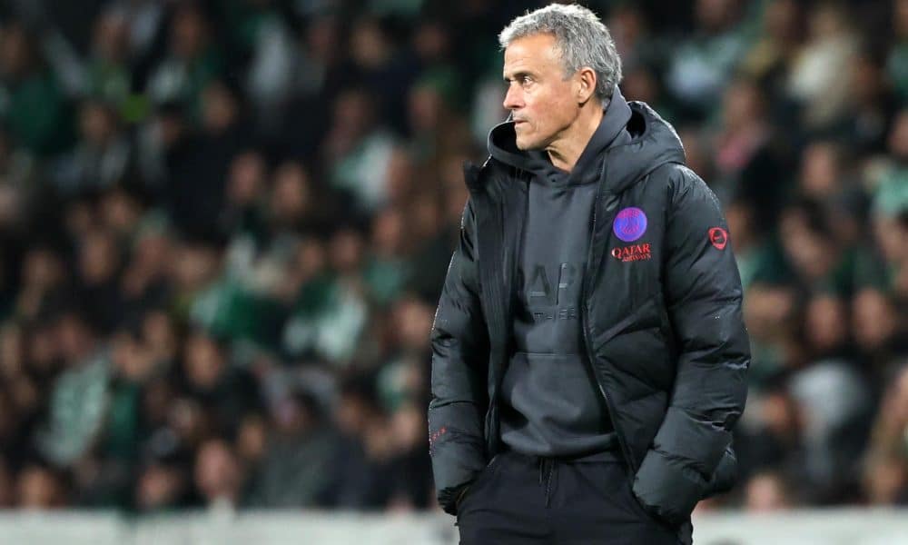 Fotografía de archivo del entrenador del Paris Saint-Germain, Luis Enrique. EFE/EPA/ANTONIO COTRIM
