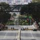 Fotografía que muestra una calle vacía este sábado, en Caracas (Venezuela). EFE/ Miguel Gutiérrez