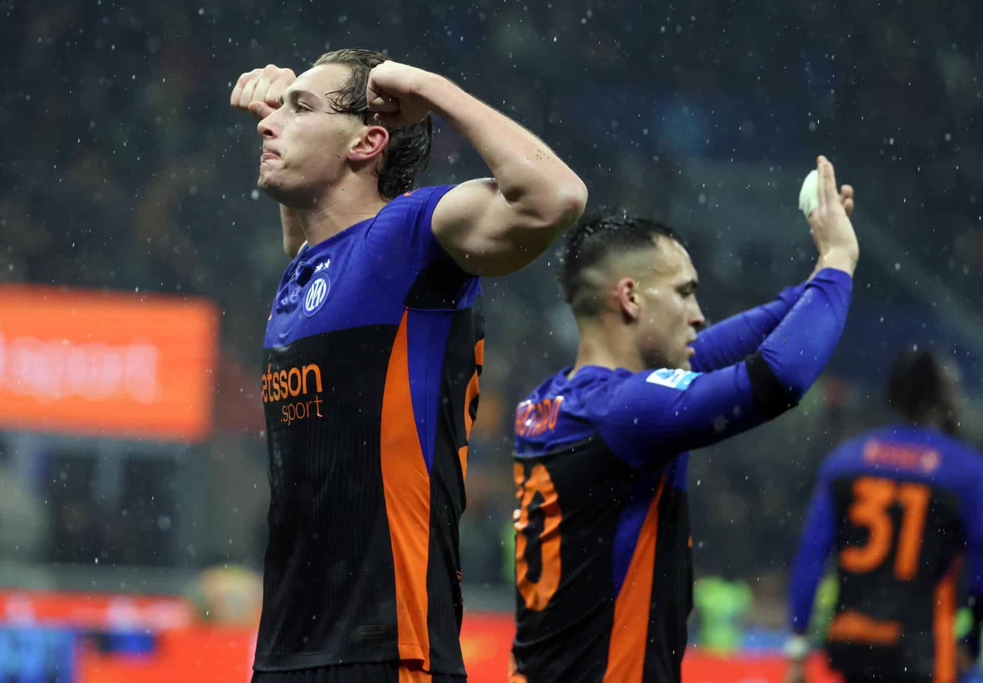 El Inter de Milán rugió este viernes a tiempo para remontar en apenas seis minutos los dos goles en contra que sufrió en casa ante el recién ascendido y colista Pisa (6-2) que, en la segunda mitad, vapuleó sin miramientos para mantener una semana más el liderato de la Serie A. EFE/EPA/MATTEO BAZZI