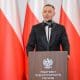 Imagen de archivo del presidente de Polonia, Karol Nawrock, en su discurso de Año Nuevo con delegaciones diplomáticas en Varsovia (Polonia). EFE/EPA/Radek Pietruszka POLAND OUT