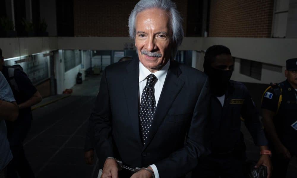 Fotografía de archivo del periodista José Rubén Zamora en Ciudad de Guatemala (Guatemala). EFE/ David Toro