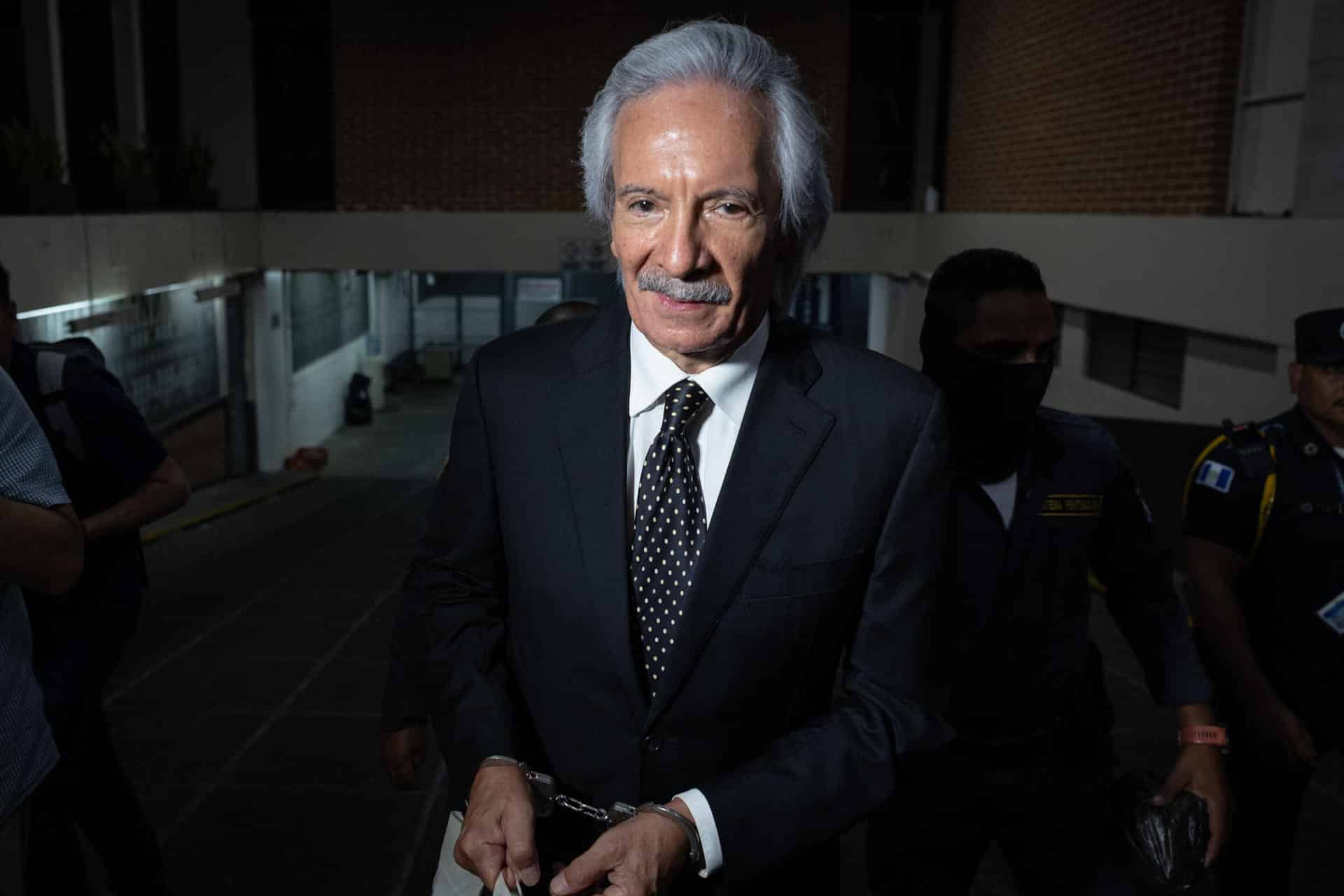 Fotografía de archivo del periodista José Rubén Zamora en Ciudad de Guatemala (Guatemala). EFE/ David Toro