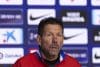 Simeone, durante la rueda de prensa. EFE/Sergio Pérez
