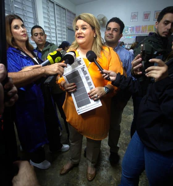Imagen de archivo de la gobernadora de Puerto Rico, Jenniffer González. EFE/ Thais Llora