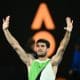 Carlos Alcaraz celebra su pase a semifinales del Abierto de Australia. EFE/EPA/JOEL CARRETT AUSTRALIA AND NEW ZEALAND OUT
