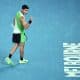 Carlos Alcaraz durante el partido de primera ronda del Open de Australia contraAdam Walton.
EFE/EPA/JAMES ROSS AUSTRALIA AND NEW ZEALAND OUT