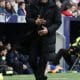 El entrenador del Atlético de Madrid, Diego Pablo Simeone, durante el partido de Liga que disputaron el Atlético de Madrid y el Real Mallorca en el estadio Riyahd Metropolitano. EFE/Chema Moya