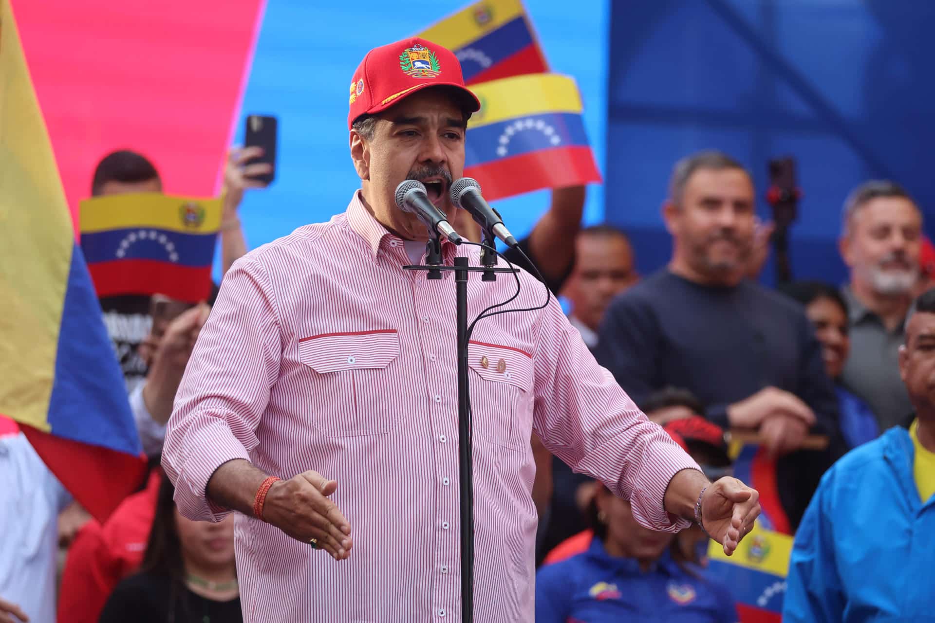 Fotografía de archivo del presidente de Venezuela, Nicolás Maduro. EFE/ Miguel Gutiérrez