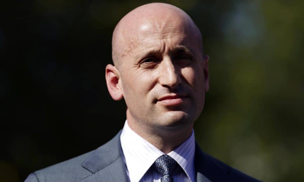 El subjefe de personal de la Casa Blanca de Estados Unidos, Stephen Miller, en una fotografía de archivo. EFE/WILL OLIVER