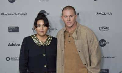 La directora de 'Josephine', Beth de Araújo (i), y el actor Channing Tatum posan durante el  Festival de Cine de Sundance, en Park City (Estados Unidos). Imagen de archivo. EFE/ Mónica Rubalcava