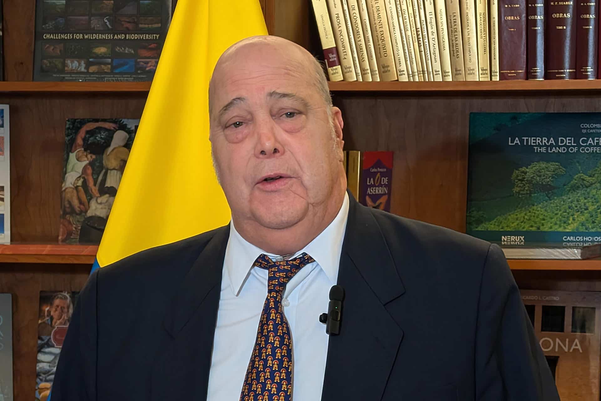 Fotografía de archivo del embajador de Colombia en Estados Unidos, Daniel García-Peña. EFE/ Eduard Ribas Admetlla