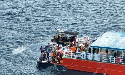 Padar Island (Indonesia), Fotografía de archivo, tomada el 04/01/2026, que muestra parte del operativo de búsqueda de embarcación naufragada con españoles a bordo en Indonesia. EFE/EPA/BASARNAS HANDOUT -- MANDATORY CREDIT -- BEST QUALITY AVAILABLE -- HANDOUT EDITORIAL USE ONLY/NO SALES