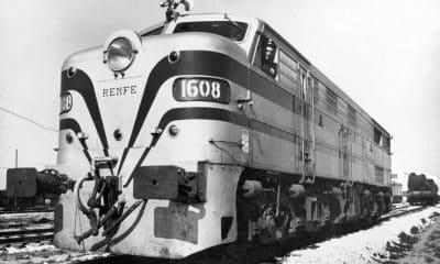 Locomotora diesel eléctrica CoCo "Alco" serie 1600 año 1954. Efe/Archivo