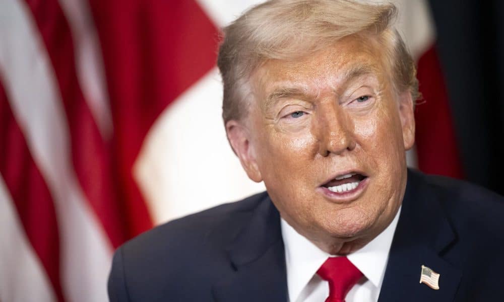 El presidente de EE.UU., Donald Trump, en una foto de archivo. EFE/EPA/LAURENT GILLIERON / POOL