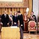 El Príncipe de Asturias, Felipe de Borbón, juró la Constitución el día que cumplía la mayoría de edad, el 30 de enero de 1986, en el hemiciclo del Palacio de las Cortes. EFE/aa/Archivo