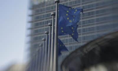 La sede comunitaria europea en Bruselas. EFE/EPA/OLIVIER HOSLET / POOL