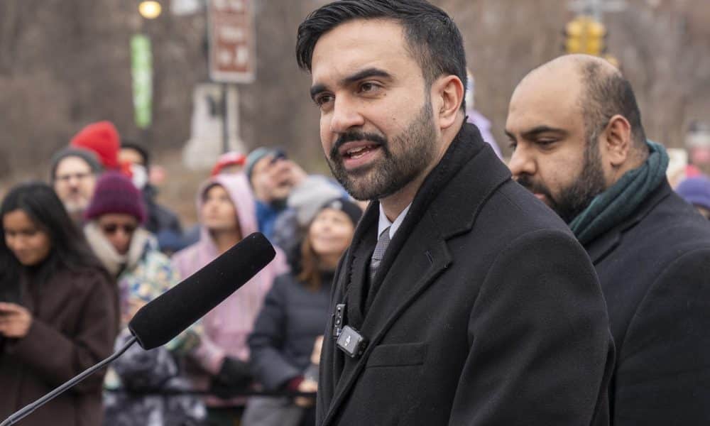 Fotografía de archivo donde aparece el alcalde de Nueva York, Zohran Mamdani. EFE/ Ángel Colmenares