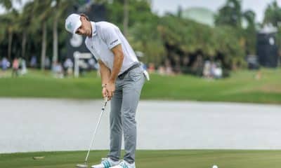 El golfista chileno Joaquín Niemann, capitán del equipo Torque GC, durante el torneo disputado en Doral (Florida, EE.UU.), de la Liga LIV. EFE/EPA/CRISTOBAL HERRERA-ULASHKEVICH