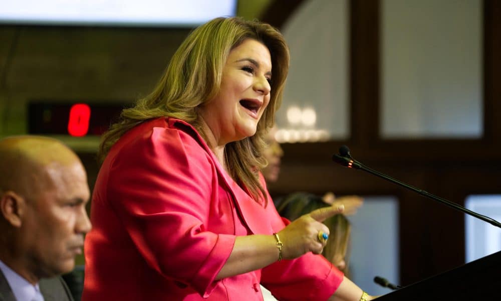 La gobernadora de Puerto Rico, Jenniffer González. Imagen de archivo. EFE/ Thais Llorca