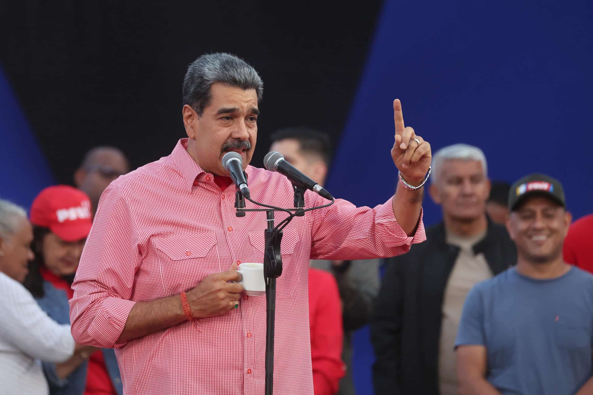 Fotografía de archivo del presidente de Venezuela, Nicolás Maduro. EFE/ Miguel Gutierrez