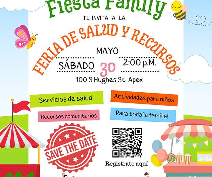 Organizan feria comunitaria en Apex 