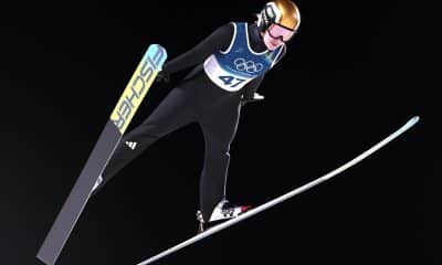 La noruega Anna Odine Stroem en los Juegos de Milán-Cortina d'Ampezzo (Italia), EFE/EPA/FILIP SINGER