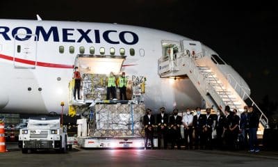 Vista de un Boeing 787 de Aeroméxico. Imagen de archivo. EFE/José Méndez