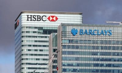 La sede del banco HSBC en Londres, en una imagen de archivo tomada el 2 de agosto de 2023. EFE/EPA/ANDY RAIN