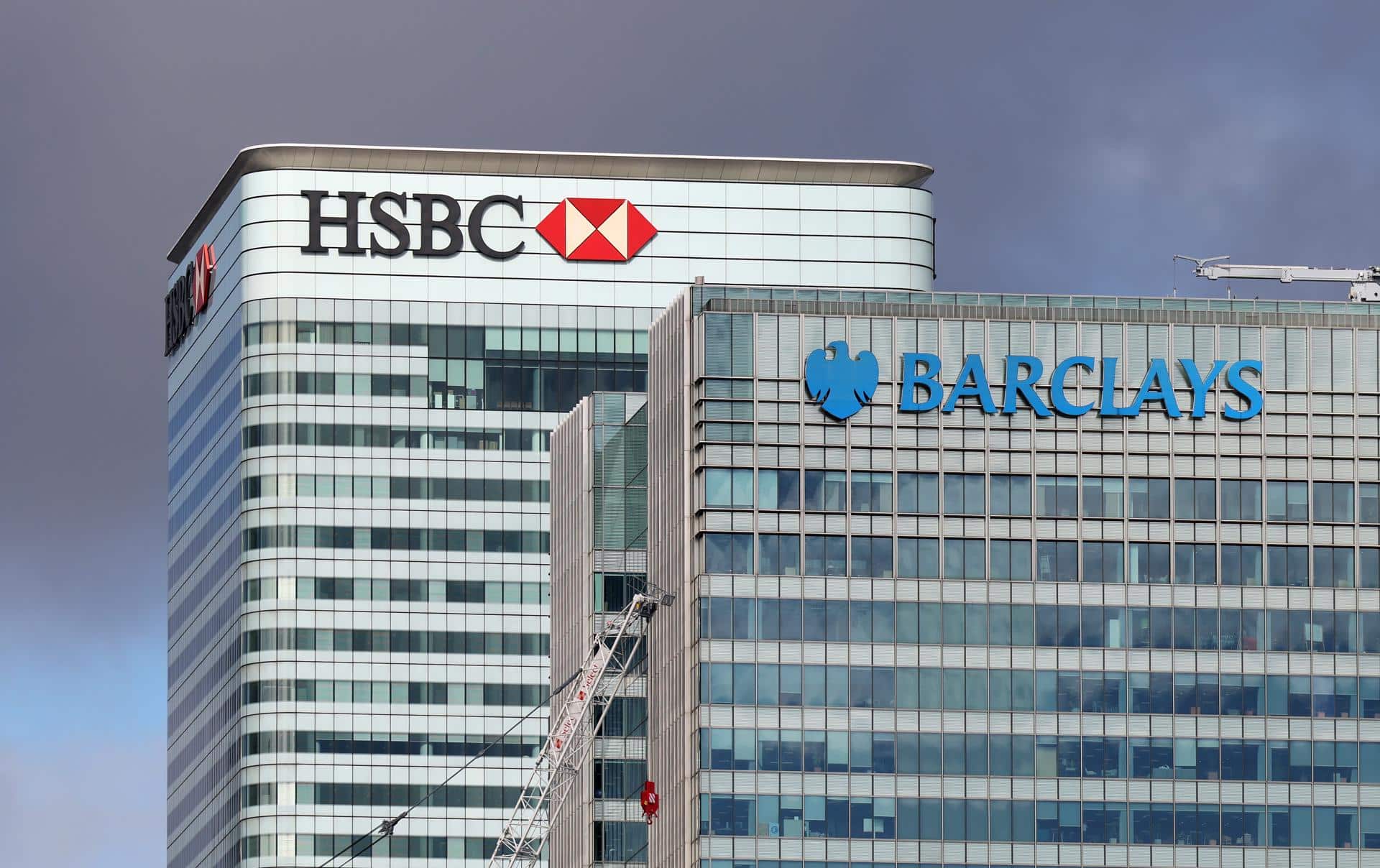 La sede del banco HSBC en Londres, en una imagen de archivo tomada el 2 de agosto de 2023. EFE/EPA/ANDY RAIN
