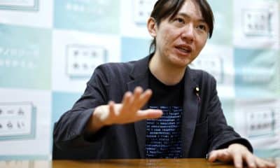 TOKYO (Japan), 13/02/2026.- El ingeniero de inteligencia artificial (IA) y político Takahiro Anno, líder del 'Equipo Futuro' (traducción de 'Mirai' en japonés). EFE/EPA/FRANCK ROBICHON