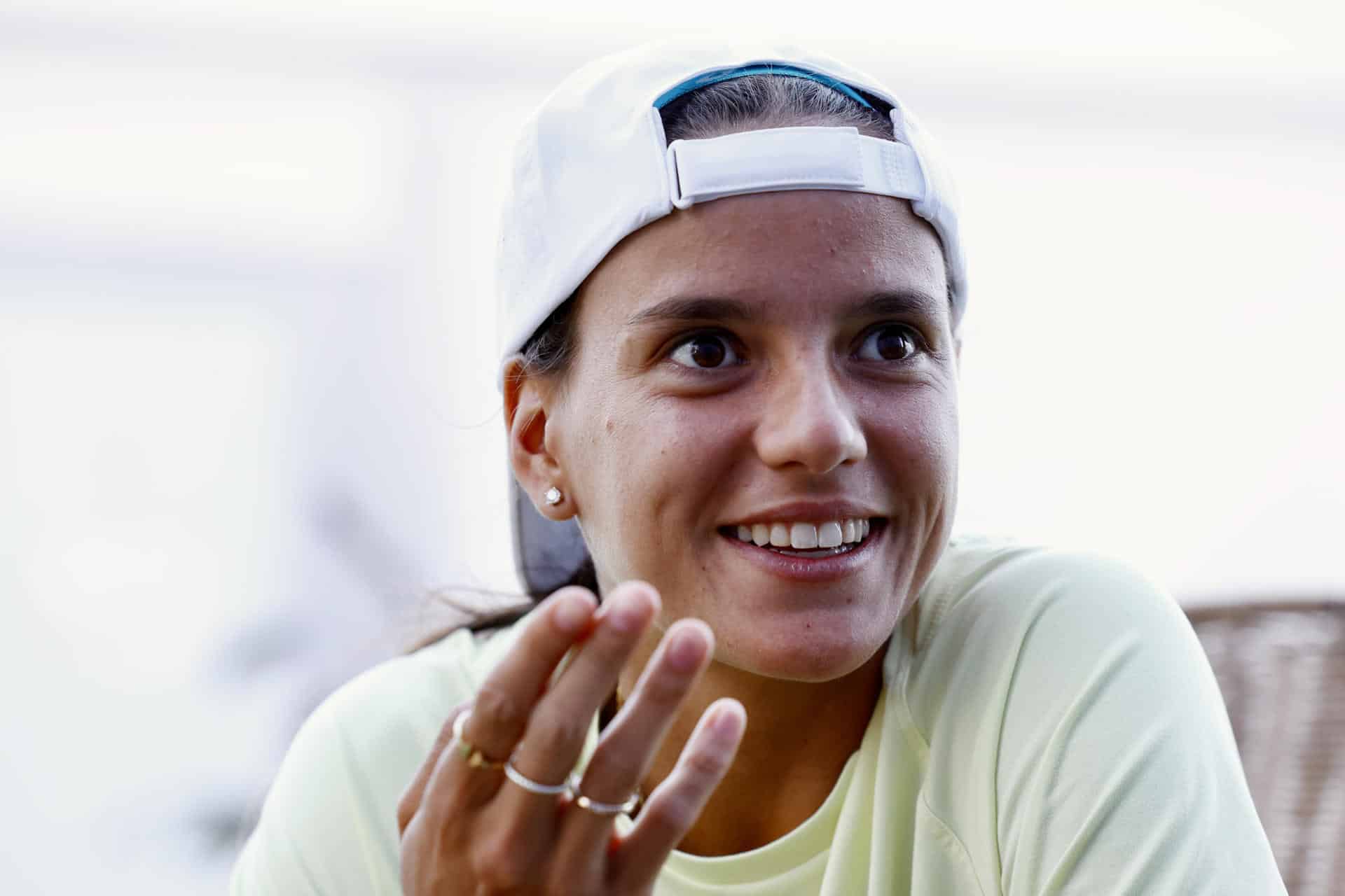 La tenista colombiana Emiliana Arango, raqueta 59 del mundo. EFE/Lorenzo Hernández