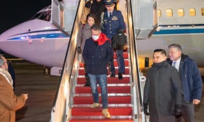 El presidente de Colombia, Gustavo Petro, a su llegada a Washington para su crucial reunión con su homólogo estadounidense, Donald Trump, quien lo recibirá el martes en la Casa Blanca con el objetivo de recomponer la relación bilateral deteriorada en el último año por ataques verbales mutuos. EFE/ Presidencia De Colombia - SOLO USO EDITORIAL/SOLO DISPONIBLE PARA ILUSTRAR LA NOTICIA QUE ACOMPAÑA (CRÉDITO OBLIGATORIO) -