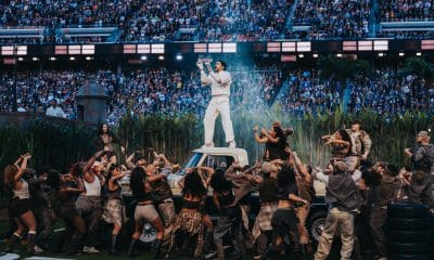El cantante puertorriqueño Bad Bunny durante su actuación en el descanso del Super Bowl en Santa Clara, California, Estados Unidos. EFE/Acoustyle / SOLO USO EDITORIAL/SOLO DISPONIBLE PARA ILUSTRAR LA NOTICIA QUE ACOMPAÑA (CRÉDITO OBLIGATORIO)